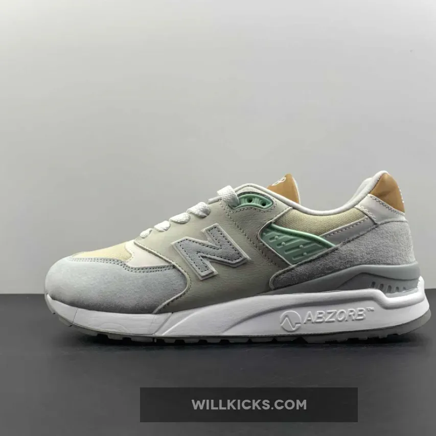 New Balance 998 "Spring Fling" White Tan