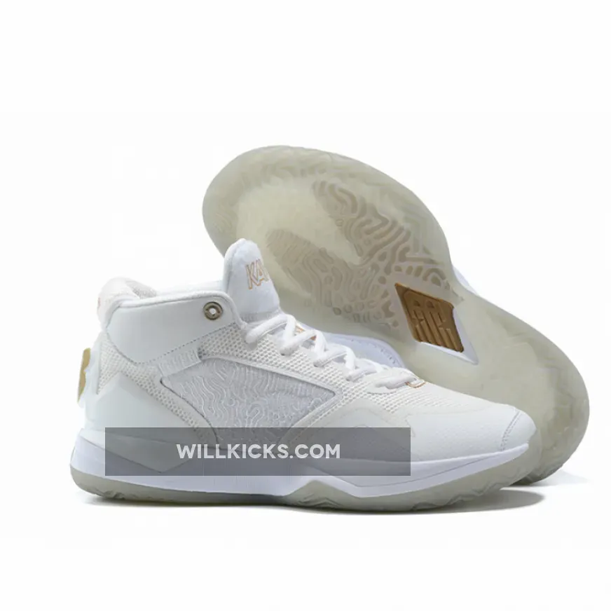 New Balance KAWHI White/Metallic Gold