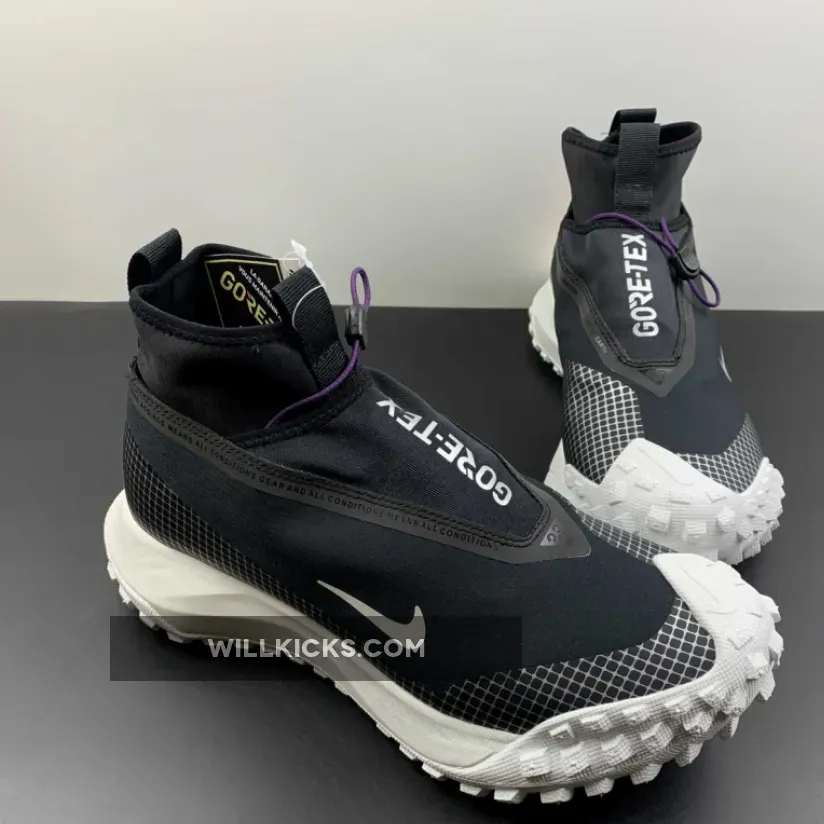 Nike ACG Mountain Fly Gore-Tex Black Metallic Silver Nike ACG Mountain Fly Gore-Tex Black Metallic Silver