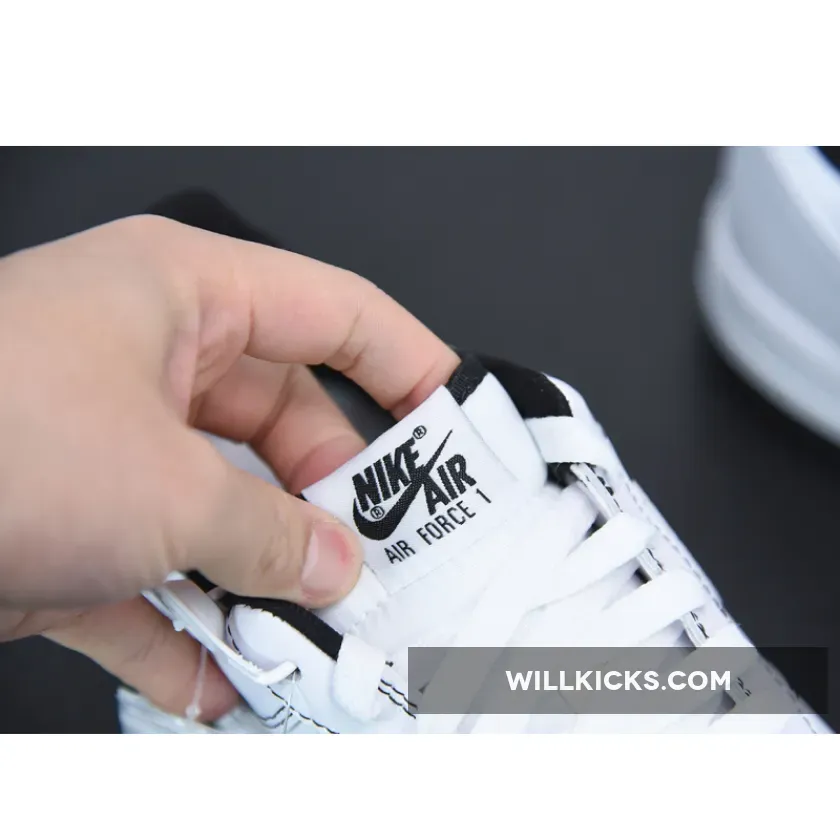 Nike Air Force 1 ’07 "Contrast Stitch" White Black Nike Air Force 1 ’07 "Contrast Stitch" White Black