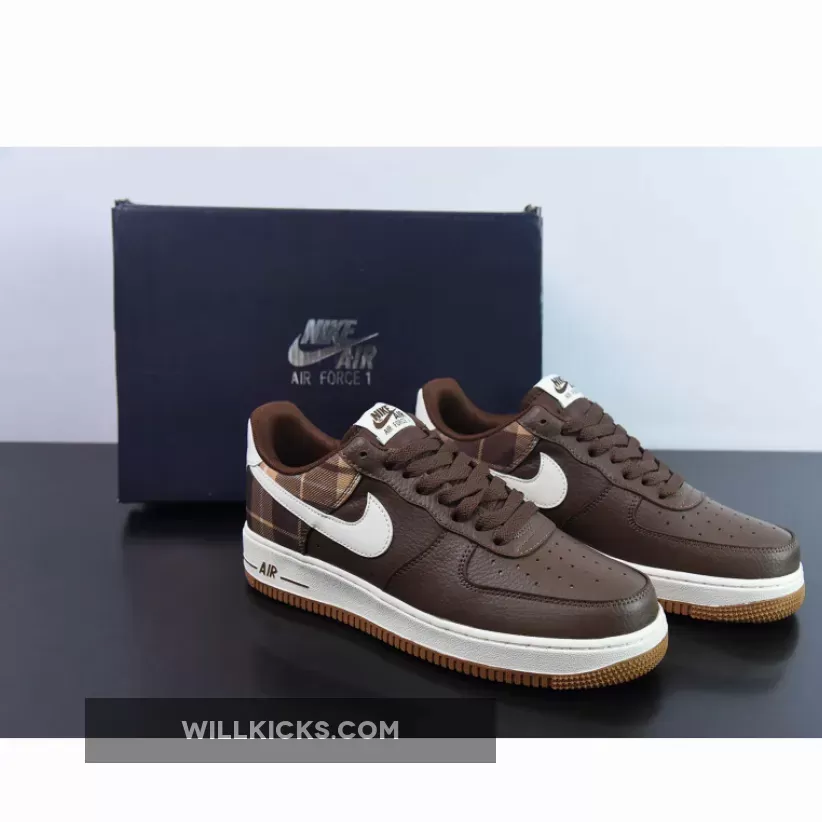 Nike Air Force 1 Low ‘Cacao Plaid’