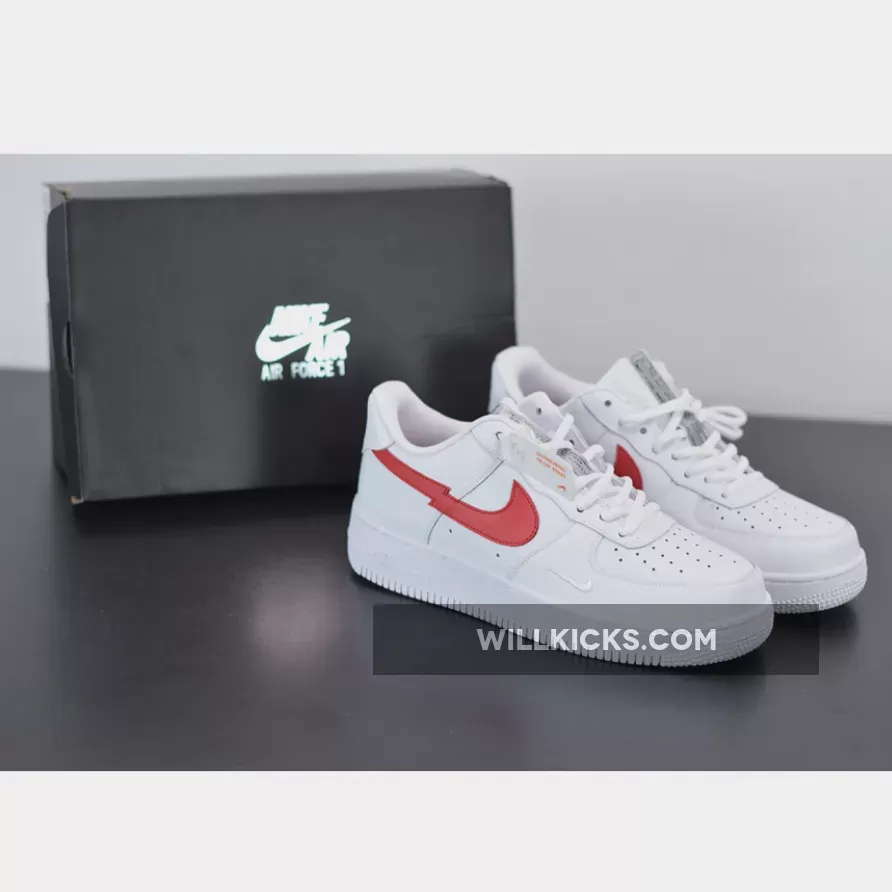 Nike Air Force 1 Low "Euro Tour" White/University Red-Midnight Navy