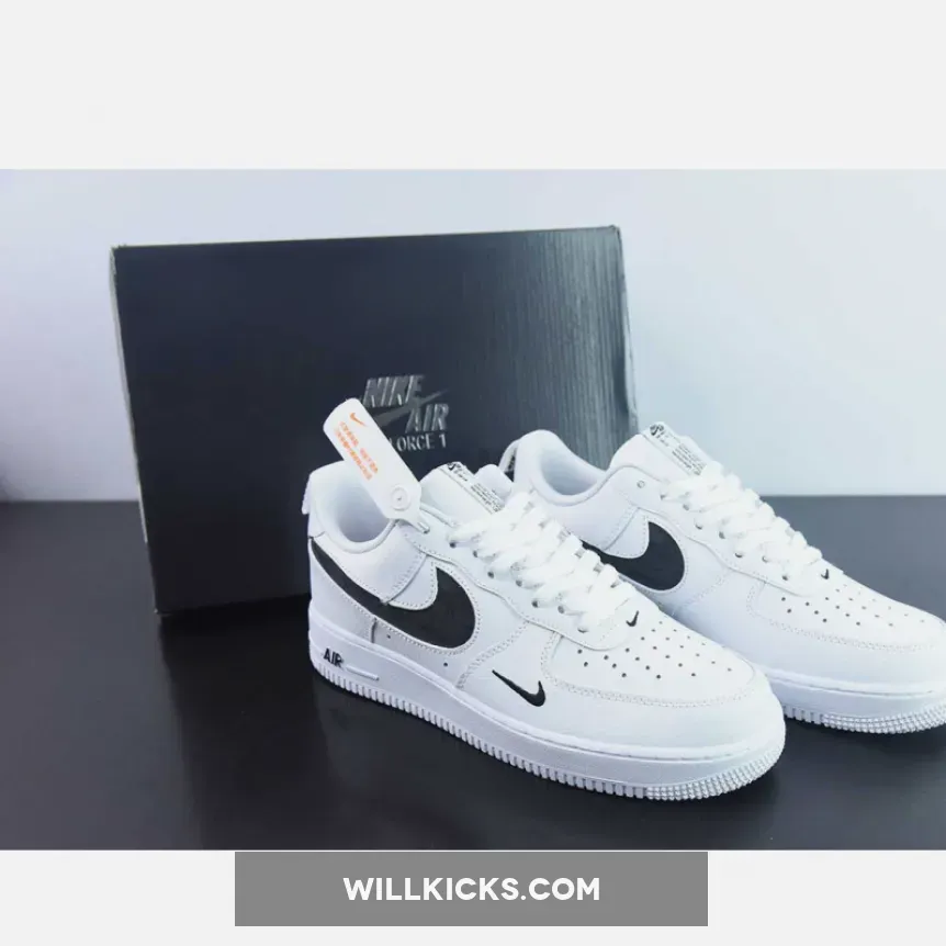 Nike Air Force 1 Low Multi-Etch Swoosh White Black