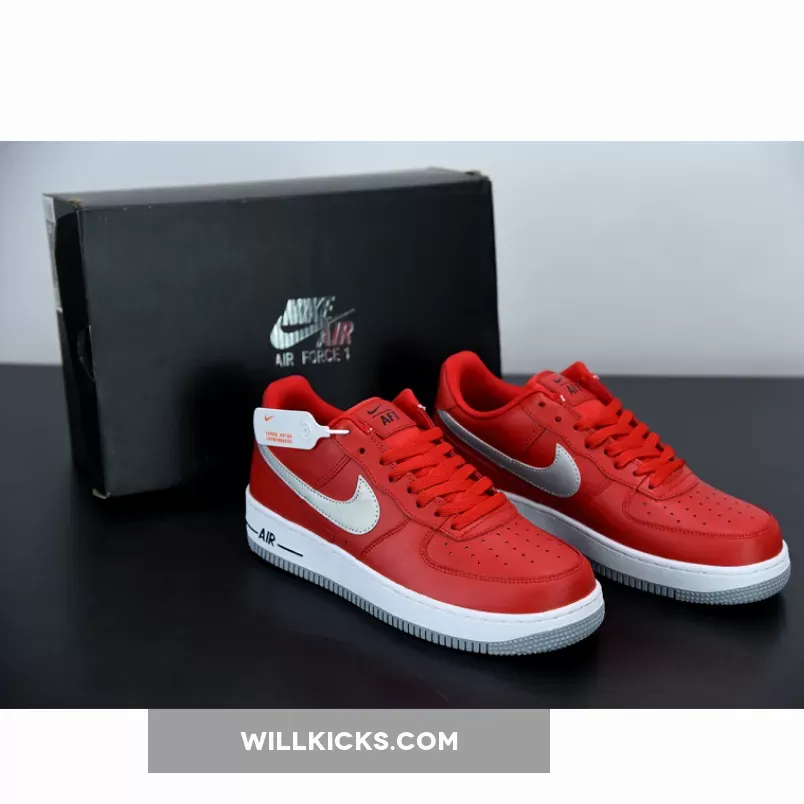 Nike Air Force 1 Low Red Grey