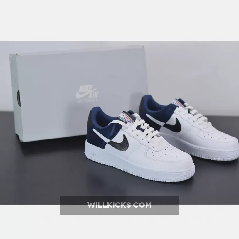 Nike Air Force 1 NBA Midnight Navy/Black-White-White