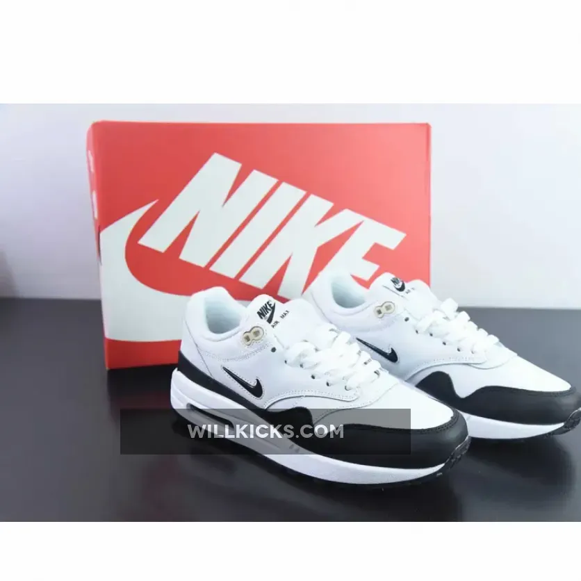 Nike Air Max 1 Jewel Black White Restock