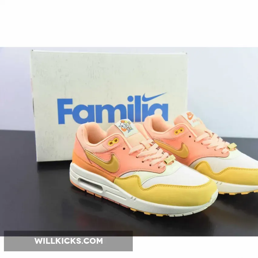 Nike Air Max 1 Puerto Rico Orange Frost