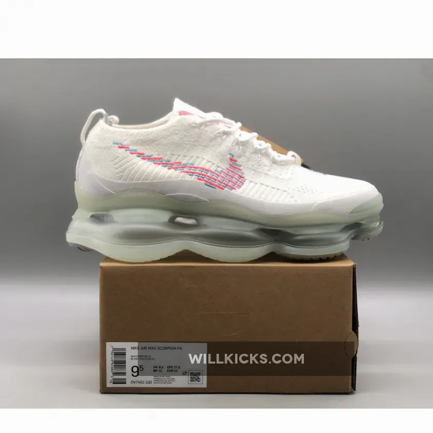Nike Air Max Scorpion White/Lagoon Pulse-Hot Punch Nike Air Max Scorpion White/Lagoon Pulse-Hot Punch