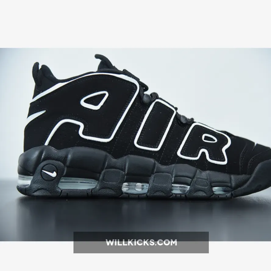 Nike Air More Uptempo Black/White Nike Air More Uptempo Black/White