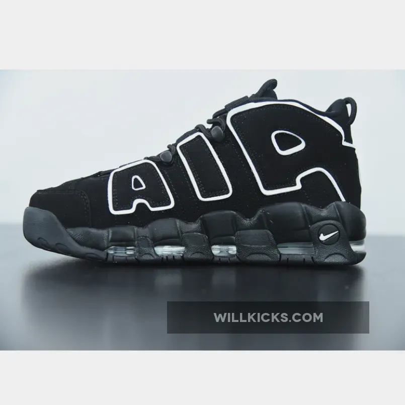Nike Air More Uptempo Black/White Nike Air More Uptempo Black/White