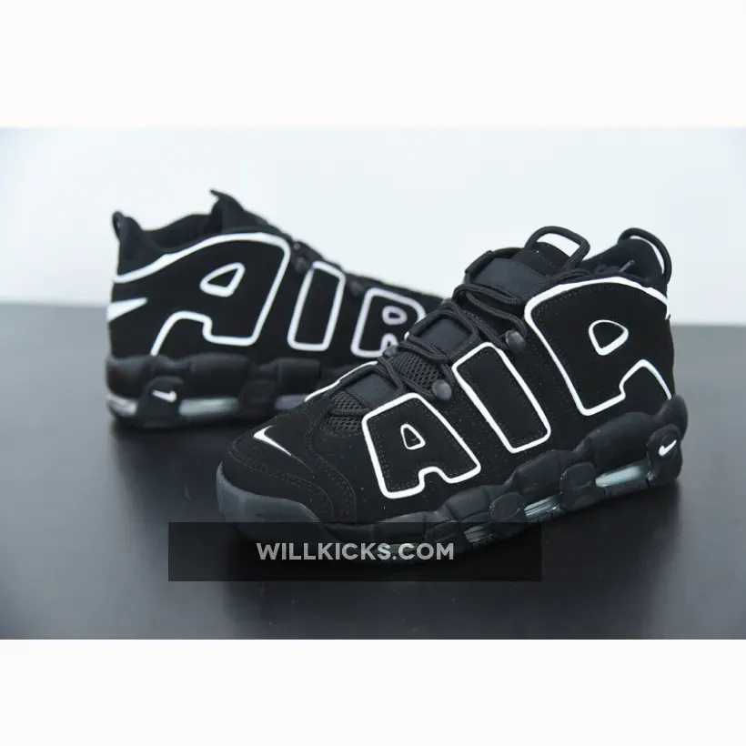 Nike Air More Uptempo Black/White Nike Air More Uptempo Black/White