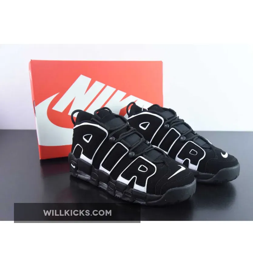 Nike Air More Uptempo OG Black White Release