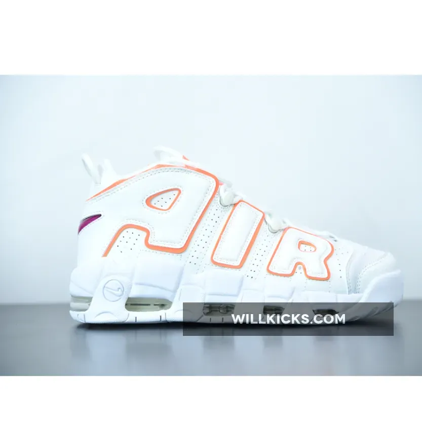 Nike Air More Uptempo "Sunset" White Orange Nike Air More Uptempo "Sunset" White Orange
