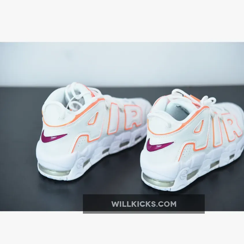 Nike Air More Uptempo "Sunset" White Orange Nike Air More Uptempo "Sunset" White Orange