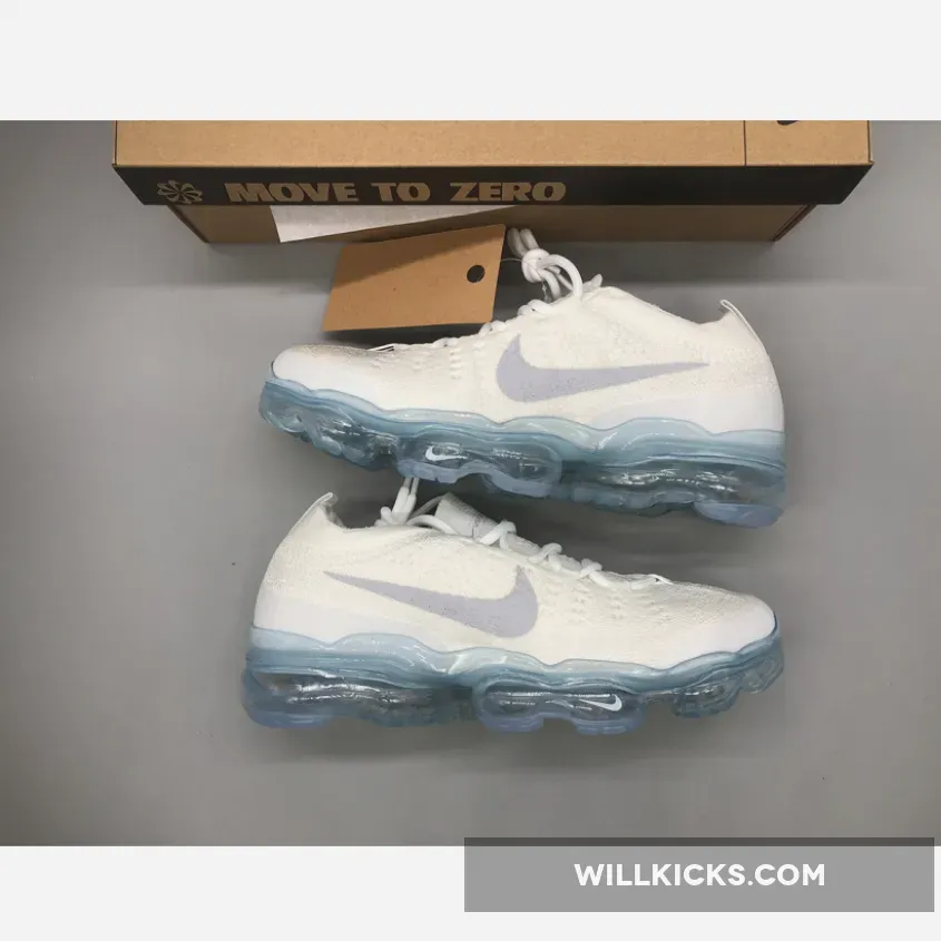 Nike Air VaporMax 2023 Flyknit White Silver Nike Air VaporMax 2023 Flyknit White Silver