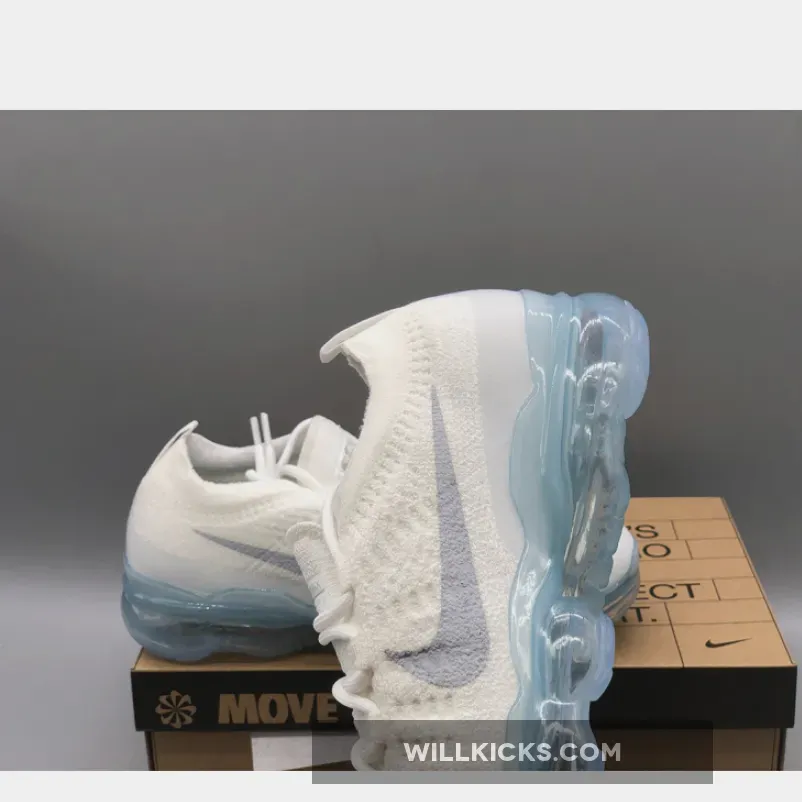 Nike Air VaporMax 2023 Flyknit White Silver Nike Air VaporMax 2023 Flyknit White Silver
