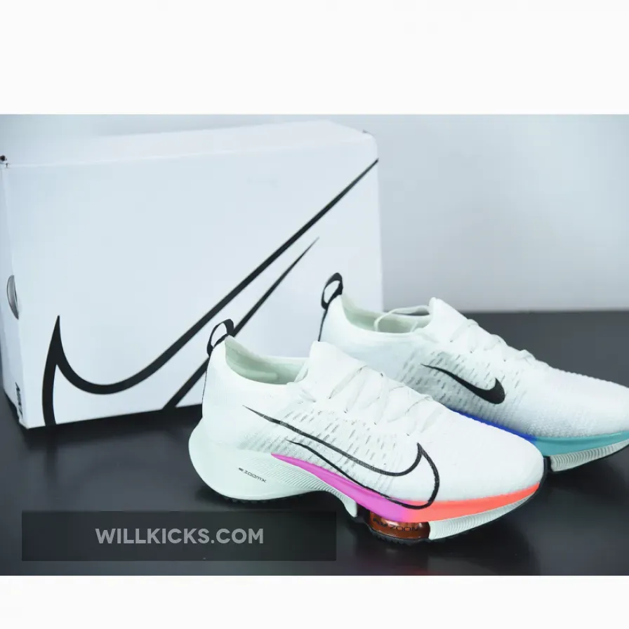 Nike Air Zoom Tempo NEXT% White Violet Crimson Aura