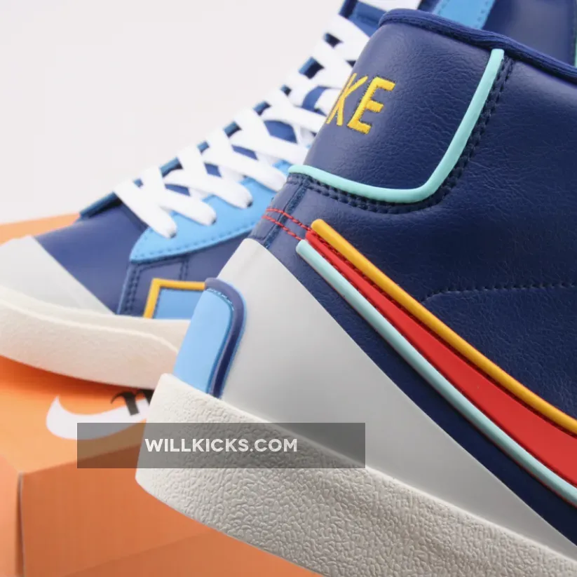 Nike Blazer Mid ’77 Infinite Deep Royal Blue/Chile Red-Copa Nike Blazer Mid ’77 Infinite Deep Royal Blue/Chile Red-Copa