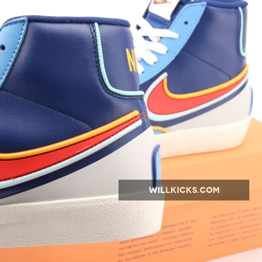 Nike Blazer Mid ’77 Infinite Deep Royal Blue/Chile Red-Copa Nike Blazer Mid ’77 Infinite Deep Royal Blue/Chile Red-Copa