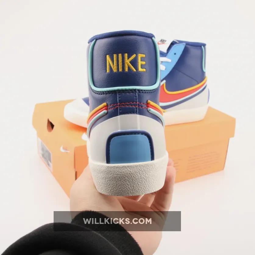 Nike Blazer Mid ’77 Infinite Deep Royal Blue/Chile Red-Copa Nike Blazer Mid ’77 Infinite Deep Royal Blue/Chile Red-Copa