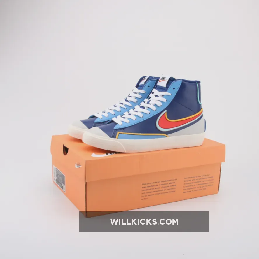 Nike Blazer Mid ’77 Infinite Deep Royal Blue/Chile Red-Copa Nike Blazer Mid ’77 Infinite Deep Royal Blue/Chile Red-Copa