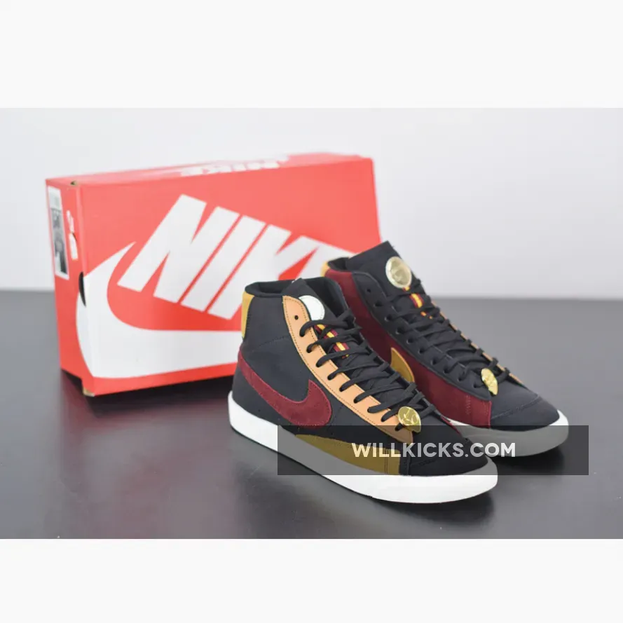 Nike Blazer Mid 77 QS Black Red