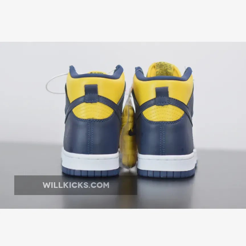 Nike Dunk High "Michigan" Varsity Maize/Midnight Navy Nike Dunk High "Michigan" Varsity Maize/Midnight Navy