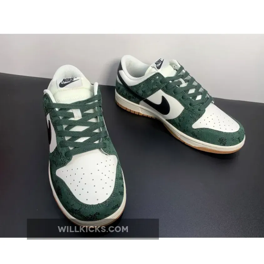 Nike Dunk Low "Green Snakeskin" New Arrival Nike Dunk Low "Green Snakeskin" New Arrival