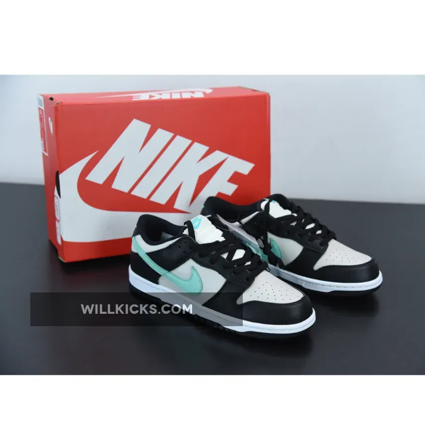 Nike Dunk Low GS Black Tiffany Blue WMNS