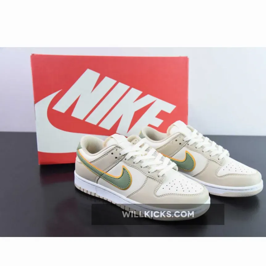 Nike Dunk Low Pale Ivory Oil Green New Arrival