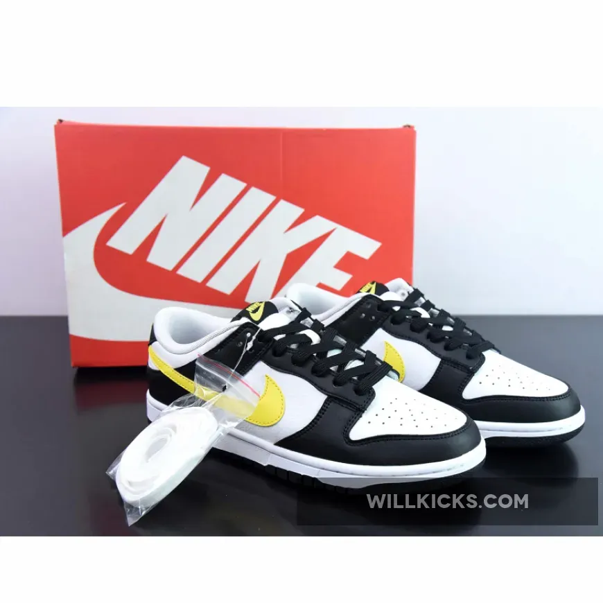 Nike Dunk Low ‘Panda’ Black/Yellow-White