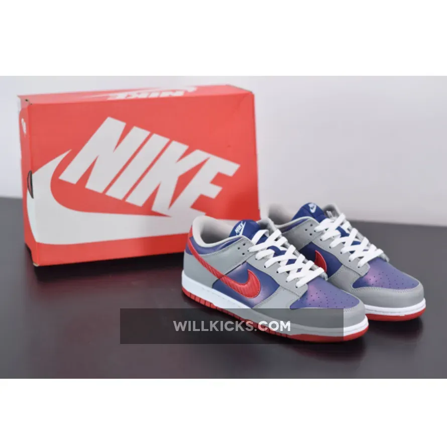 Nike Dunk Low "Samba" Hyper Blue/Samba-Silver