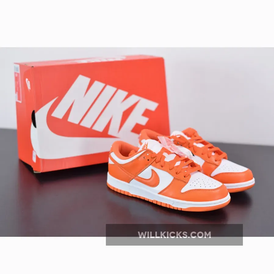 Nike Dunk Low "Syracuse" Orange White