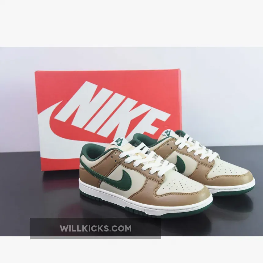 Nike Dunk Low Tan Green