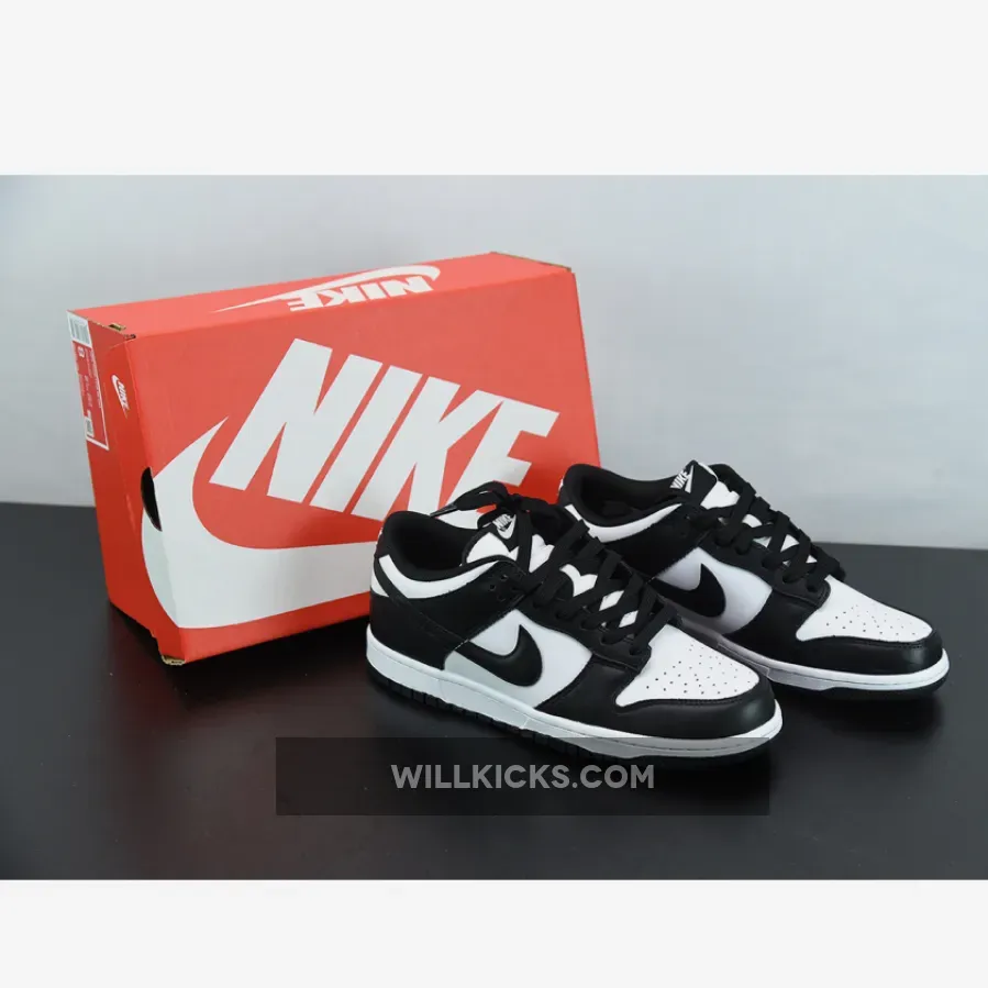Nike Dunk Low "White/Black"