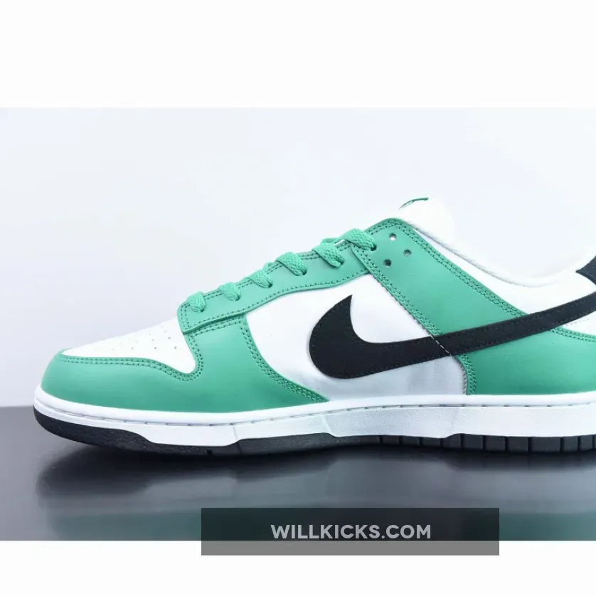 Nike Dunk Low White/Green-Black Nike Dunk Low White/Green-Black
