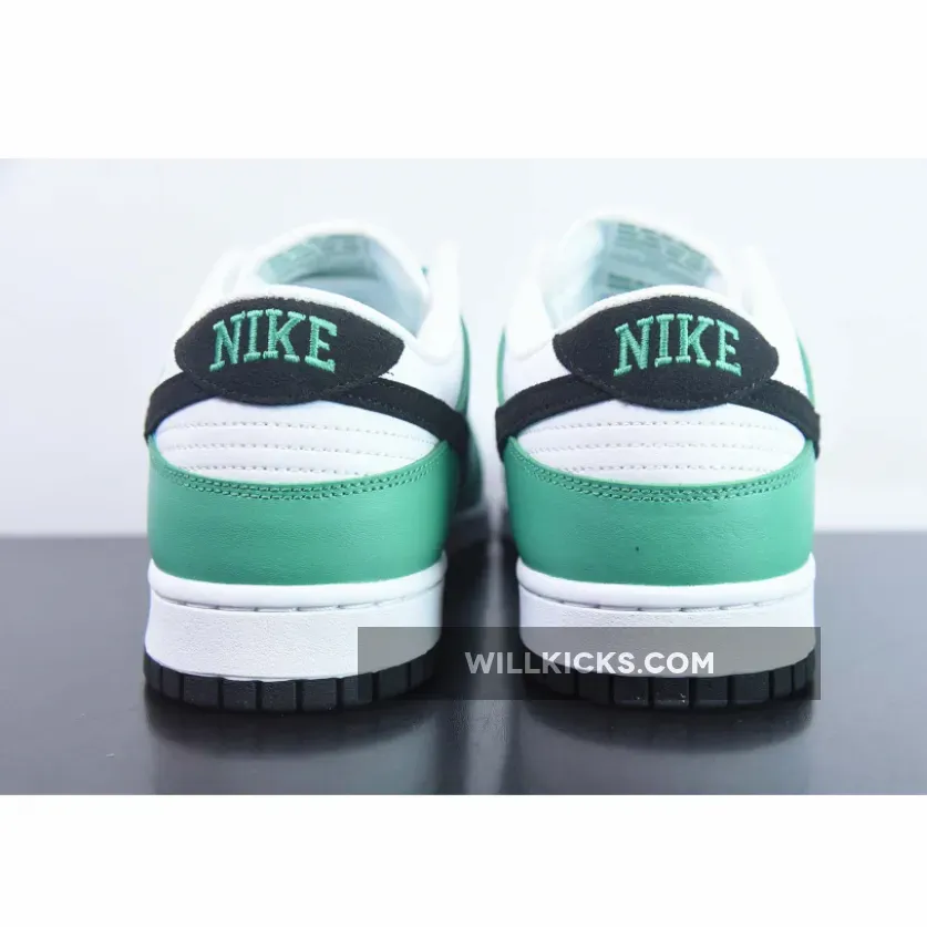 Nike Dunk Low White/Green-Black Nike Dunk Low White/Green-Black