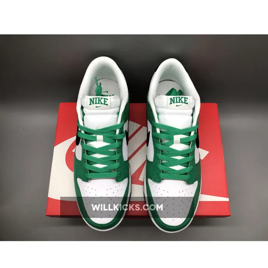 Nike Dunk Low White/Green-Black Nike Dunk Low White/Green-Black