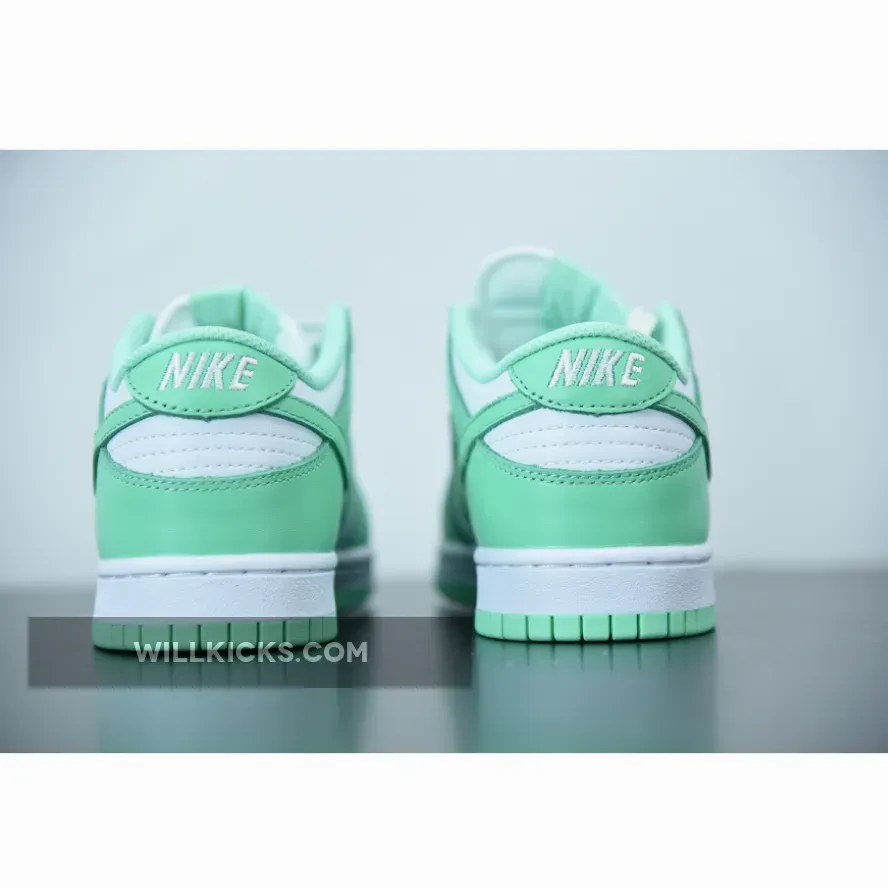 Nike Dunk Low White/Green Glow/White Nike Dunk Low White/Green Glow/White