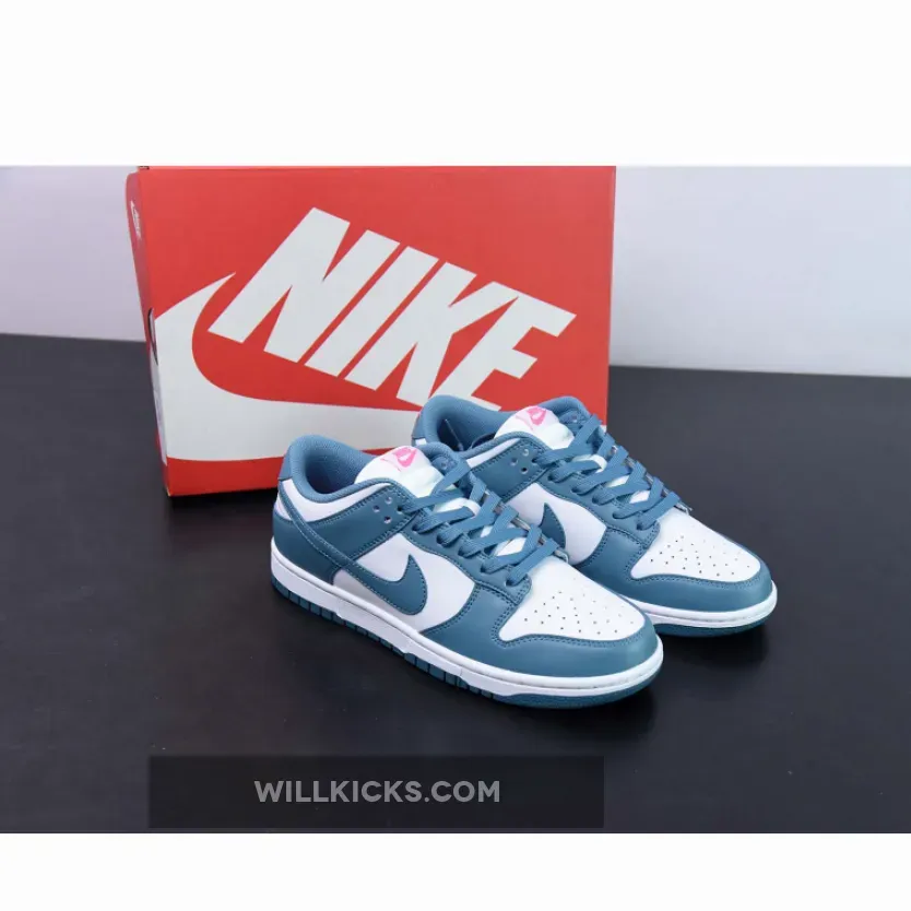 Nike Dunk Low White/Noise Aqua-Pinksicle