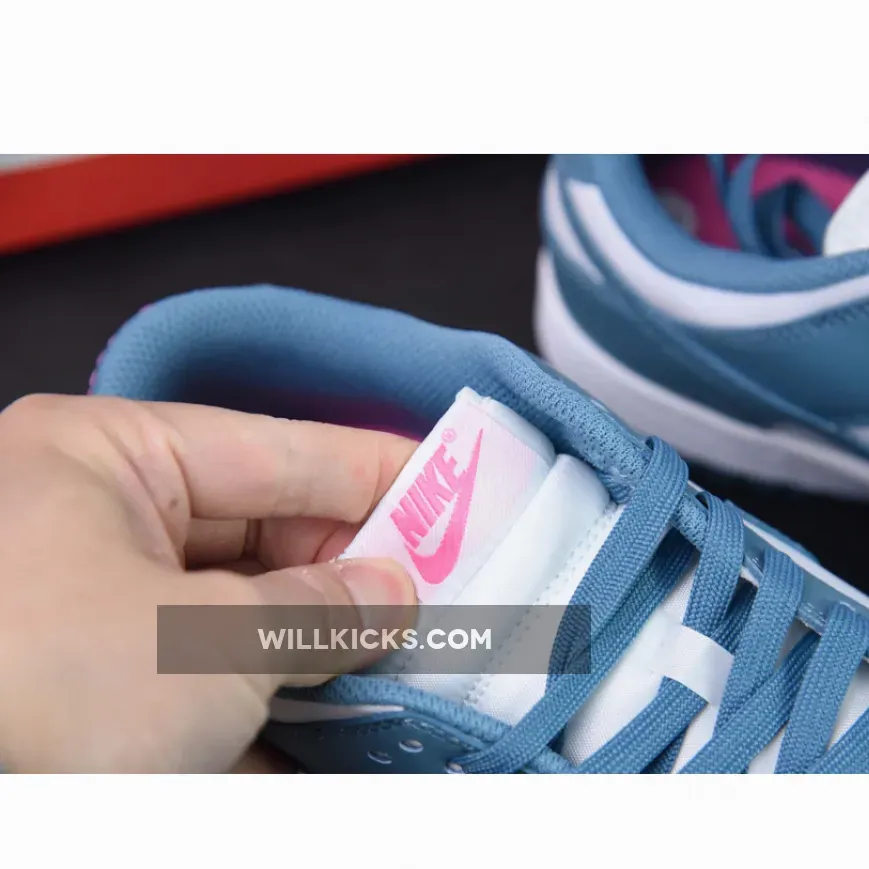 Nike Dunk Low White/Noise Aqua-Pinksicle Nike Dunk Low White/Noise Aqua-Pinksicle