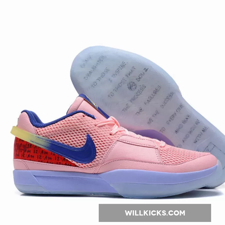 Nike Ja 1 Peach Blue Red