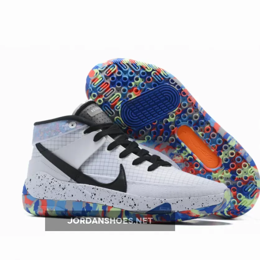 Nike KD 13 "Home Team" Multi-Color/Racer Blue-Smoke Grey