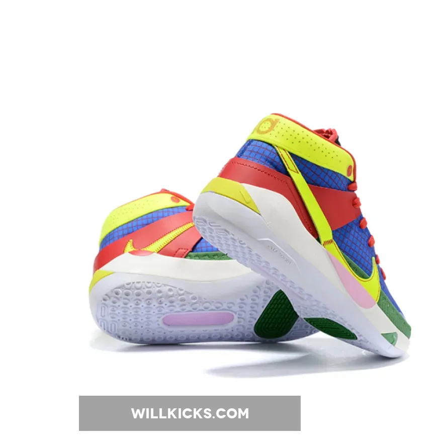 Nike KD 13 ‘NY vs NY’ Blue Red Green Volt Nike KD 13 ‘NY vs NY’ Blue Red Green Volt