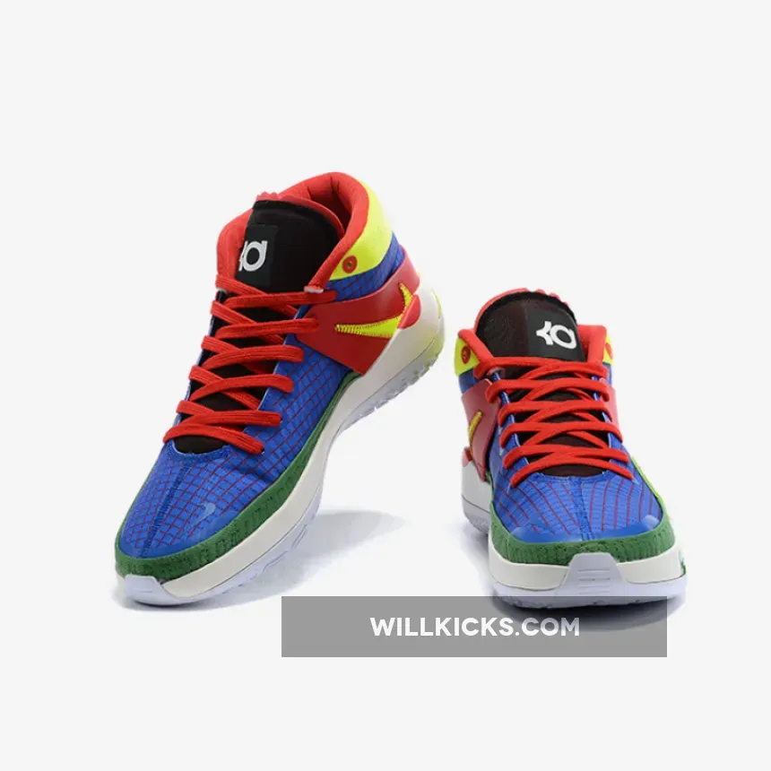 Nike KD 13 ‘NY vs NY’ Blue Red Green Volt Nike KD 13 ‘NY vs NY’ Blue Red Green Volt