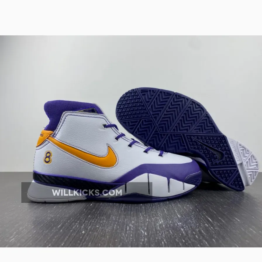 Nike Kobe 1 Protro 'Close Out' White/Del Sol-Varsity Purple