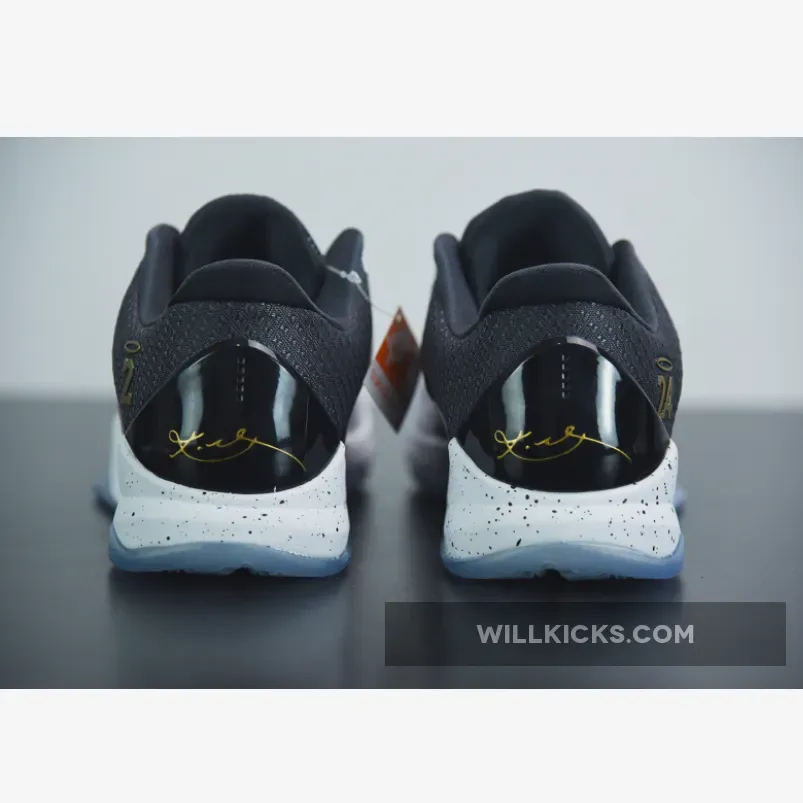 Nike Kobe 5 Protro Black White Gold Nike Kobe 5 Protro Black White Gold