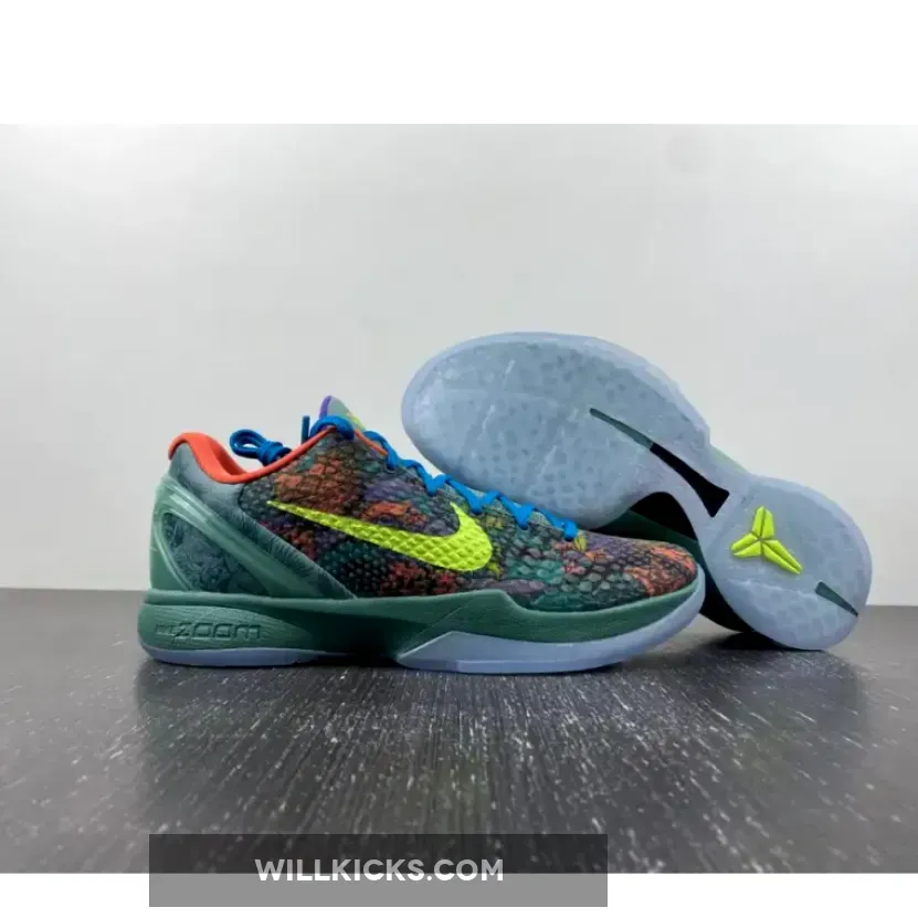 Nike Kobe 6 Protro "Prelude" Cannon/Volt-Purple Venom 1