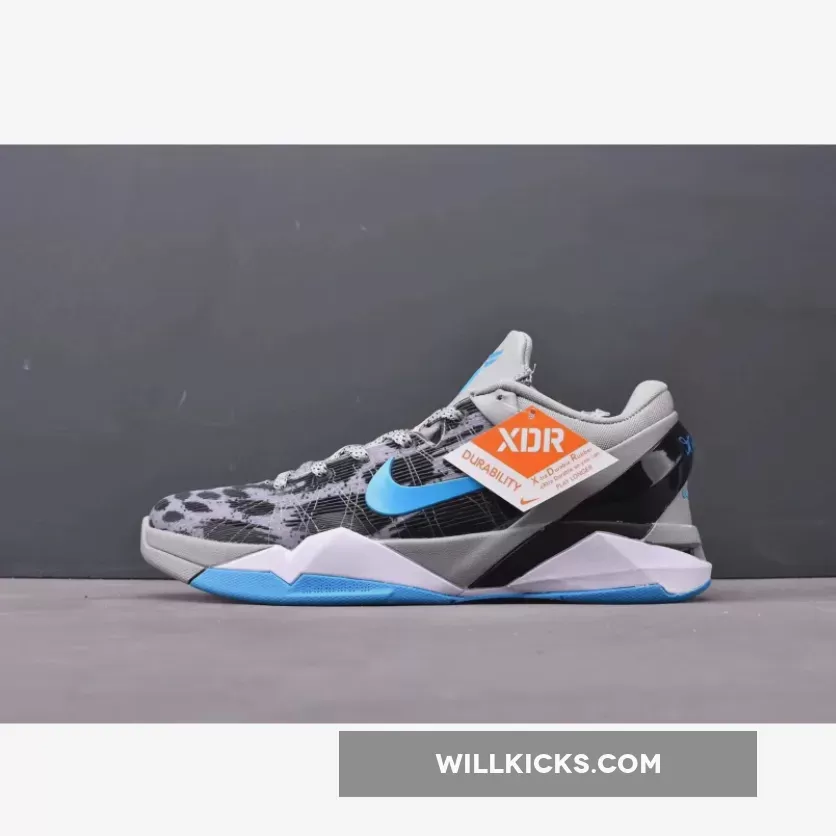 Nike Kobe 7 System ‘Duke’ Treasure Blue/White-Black