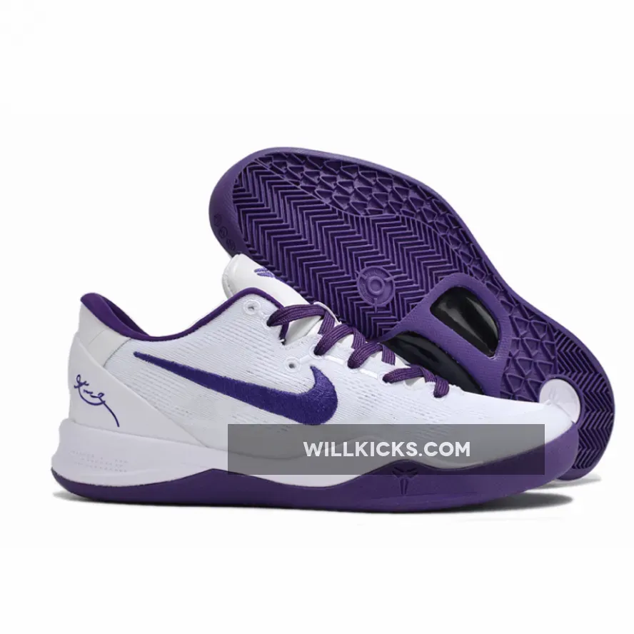 Nike Kobe 8 Protro White/Court Purple